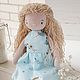Handmade doll, birthday gift for a girl-Dorothy, Amigurumi dolls and toys, St. Petersburg,  Фото №1