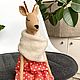 Fawn — a toy made of fabric. Stuffed Toys. Textil-KUKLA dolls and toys. Online shopping on My Livemaster.  Фото №2