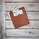 Easy Ginger leather wallet cardholder, Business card holders, St. Petersburg,  Фото №1