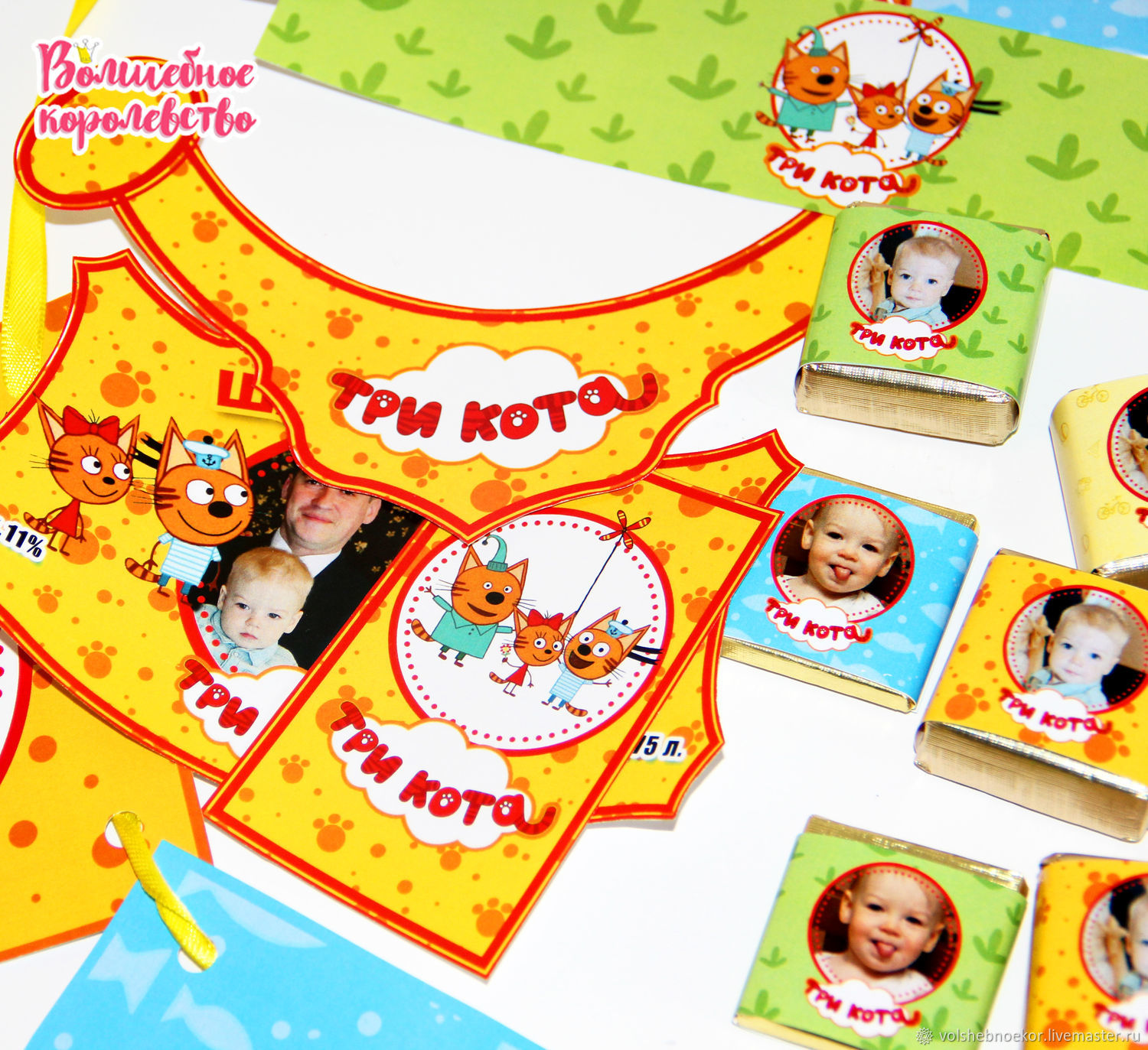 Гирлянда три кота на день рождения как вешать