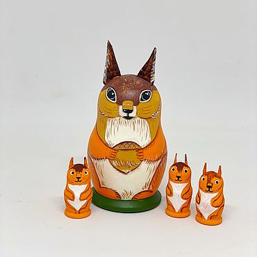 Сувениры и подарки ручной работы. Ярмарка Мастеров - ручная работа Белка. Handmade.