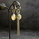 Congo earrings with pendants. Earrings. Solanda. My Livemaster. Фото №4