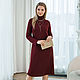 Dress 'Lucetta' Bordeaux. Dresses. Designer clothing Olesya Masyutina. My Livemaster. Фото №5