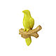 Wall decor ' bird on a branch'. Interior elements. koffo (koffo). Online shopping on My Livemaster.  Фото №2