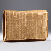 Сумки и аксессуары handmade. Livemaster - original item Women`s wallet made of genuine crocodile leather IMA0216UL4. Handmade.