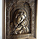 Carved icon 'The Mother of God of Casper', solid ash, Icons, Orekhovo-Zuyevo,  Фото №1