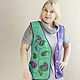 Felted women's vest Spring kiss, Vests, Kemerovo,  Фото №1