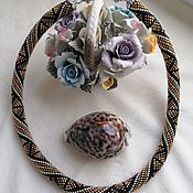 Украшения handmade. Livemaster - original item A harness made of Japanese Toho beads.. Handmade.