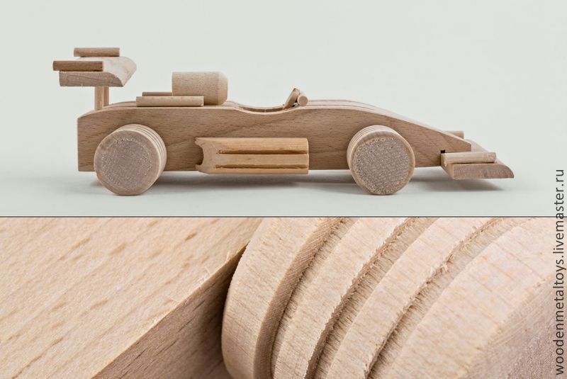 Деревянные машины ручной работы. Машина из дерева
