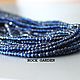 Order Blue spinel - 2mm (100). ROCK  GARDEN. Livemaster. . Beads1 Фото №3