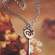 Necklace Pendant on a chain The key to the heart with rock crystal, Necklace, Moscow,  Фото №1