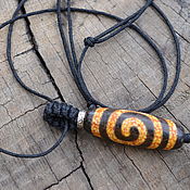 Фен-шуй и эзотерика handmade. Livemaster - original item Luxurious Ji CHAKRA - TALISMAN OF DEVELOPMENT, Ji Spiral bead. Handmade.