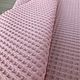 Вафельный халат женский, розовый. Халаты. Комфорт-Текстиль. Ярмарка Мастеров.  Фото №5