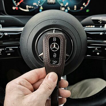 Чехол для ключа Mercedes #1. . Сумки ручной работы - Ярмарка Мастеров Сумки ручной работы. Ярмарка Мастеров - ручная работа Чехол для ключа Mercedes #1. Handmade.