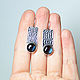 Серьги "Ясные сумерки", Earrings, Nizhny Novgorod,  Фото №1