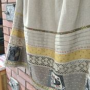 Одежда handmade. Livemaster - original item Linen skirt 