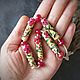 Бусины из стекла, лэмпворк, lampwork, муранское стекло, цветок. Бусины. Мария Кириллова. Ярмарка Мастеров.  Фото №7