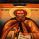 Order Icon 'St. Sergius of Radonezh'. ikon-art. Livemaster. . Icons Фото №3