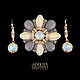 Brooch / pendant and earrings, Jewelry Sets, Netanya,  Фото №1
