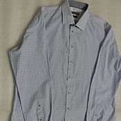 Vintage plaid shirt,cotton,vintage Germany size 36