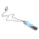 Order Pendant 'Before the storm' pendant on a chain silver, blue pendant. Irina Moro. Livemaster. . Pendants Фото №3