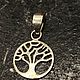 Pendant, 'Tree of life' pendant, 925 silver, Europe, Vintage necklace, Arnhem,  Фото №1
