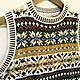Walnut V/Жаккардовый жилет Твид и альпака M/L Fair isle vest. Жилеты. SweetHome. Ярмарка Мастеров.  Фото №6