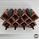 Wine rack 'Sota' for 14 bottles in firing, Shelving, Moscow,  Фото №1