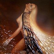 Картины и панно handmade. Livemaster - original item Copyright 3D picture of a Phoenix rising from the ashes. ( Vladimir Tarasov). Handmade.