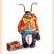 Таракан Тараканов - грунтованная кукла, Мягкие игрушки, Кострома,  Фото №1