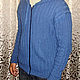 Джемпер с капюшоном `Джинсуха`

Size ..... : 46 - 48  ; 
Height .. : 165 - 175 sm