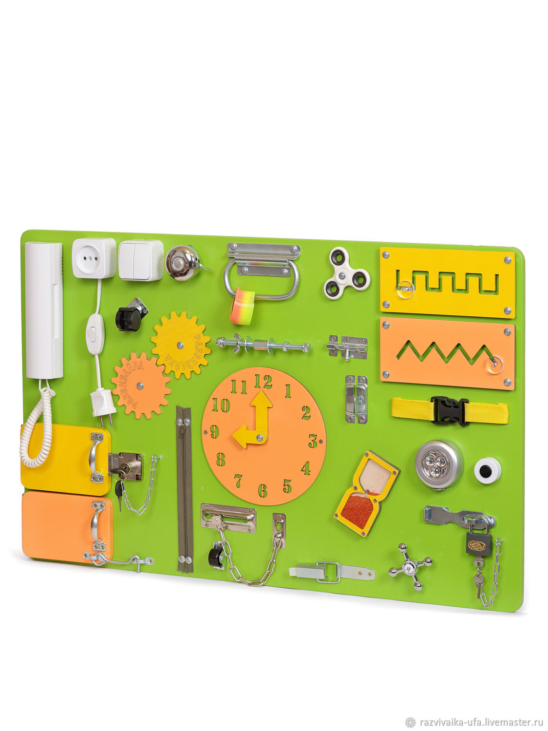 Copy of the product Bizibord Maxi 50*80 cm, light green, Busyboards, Ufa,  Фото №1