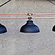 Промышленная подвесная люстра для бильярда, Потолочные и подвесные светильники, Киев,  Фото №1