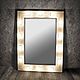 Mirror with light bulbs. Make-up mirror. Mirror. Mirror. 'My s Muhtarom'. Online shopping on My Livemaster.  Фото №2