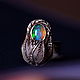 Make-a-Wish opal rings, silver, Rings, Moscow,  Фото №1