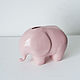 Ceramic piggy Bank 'Elephant'. Figurines. Hill & Mill. My Livemaster. Фото №6