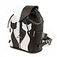 Women's backpack ' Yin Yang'. Backpacks. Pelle Volare. My Livemaster. Фото №4