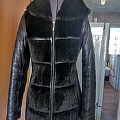 Винтаж: Куртка натуральная кожа 44 размер