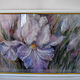 Picture of wool Irises. Pictures. Galina Ansiforova (Veschi s dushoyu). Интернет-магазин Ярмарка Мастеров.  Фото №2