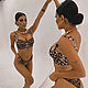 Купальник "Only Leopard bikini". Купальники. Vardanush. Ярмарка Мастеров.  Фото №6