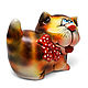 Ceramic figurine 'Cat Mirbi'. Figurine. aboka. Online shopping on My Livemaster.  Фото №2