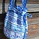 bag-Torba: Colombian mochila 'Sea' (Mochila). Bucketbag. DominikaSamara. My Livemaster. Фото №5