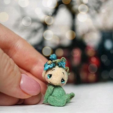 Куклы и игрушки ручной работы. Ярмарка Мастеров - ручная работа Тыковка мини тедди. Handmade.