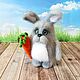 Order Soft toys: Rabbit Eeyore. JuliaCrochetToys. Livemaster. . Stuffed Toys Фото №3