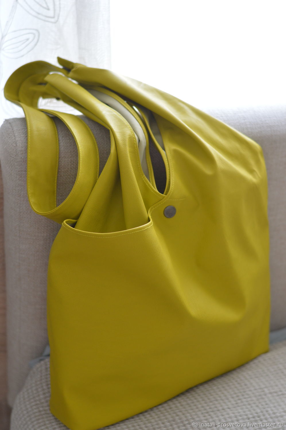 Сумка-котомка из итальянской экокожи на заказ в интернет-магазине на ...