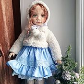 Интерьерная кукла: Интерьерная кукла: Лизонька интерьерная  кукла