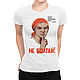 Cotton T-shirt 'Don't Talk!', T-shirts, Moscow,  Фото №1