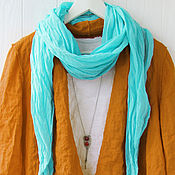 Аксессуары handmade. Livemaster - original item Cotton scarf-handkerchief. Handmade.