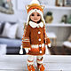 Clothes for Paola Reina dolls. A warm set of 'Fox'. Clothes for dolls. DeSouris (desouris). Online shopping on My Livemaster.  Фото №2