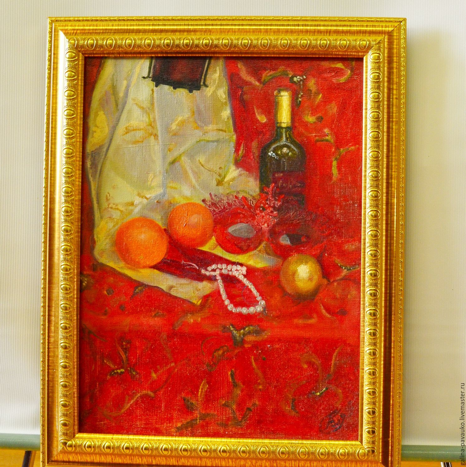 Картина маслом натюрморт. Загадочная Незнакомка – заказать на Ярмарке ...